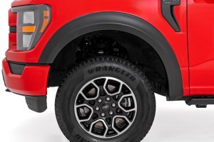 Ford F-150 Fender Flares - Rough Country - Sport - E9 Argon Blue - '21-'26